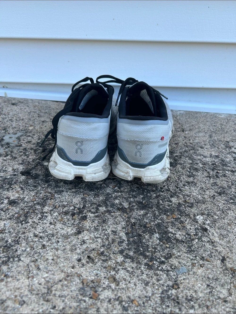 On Running Men's Cloud 5 Sneakers in Light Gray with Black Details